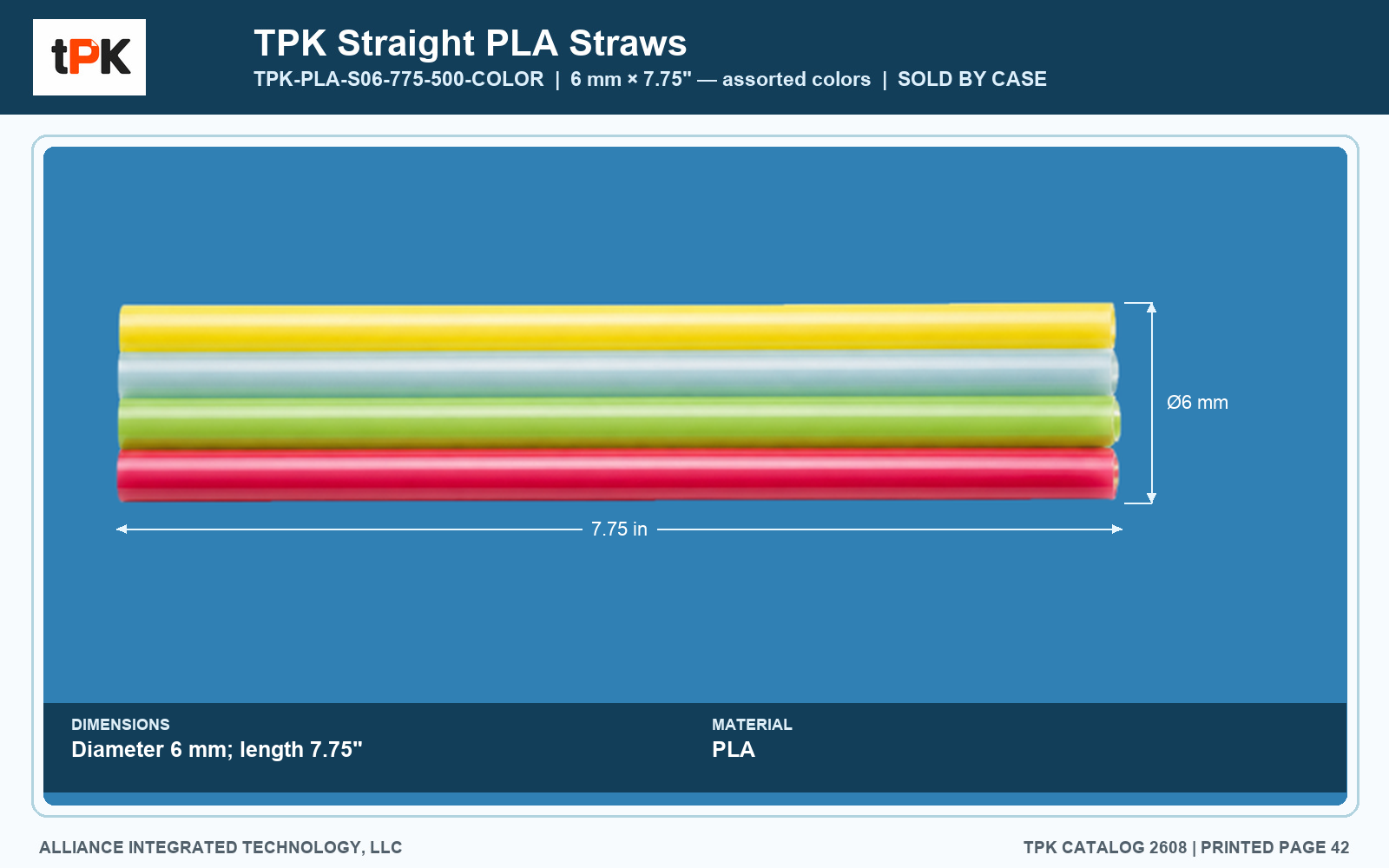 TPK-PLA-S06-775-500-COLOR