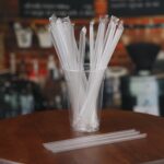 Clear Wrapped Straws