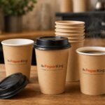 Kraft Paper Hot Cups