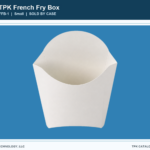 French Fry Boxes FFB-1 retail food container image