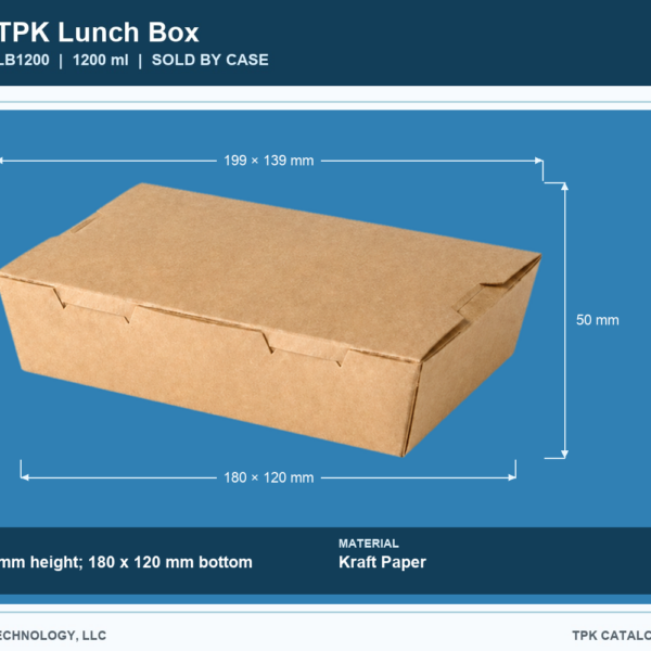 Lunch Boxes LB1200 retail food container image