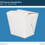 Square Noodle Boxes SNB08 retail food container image